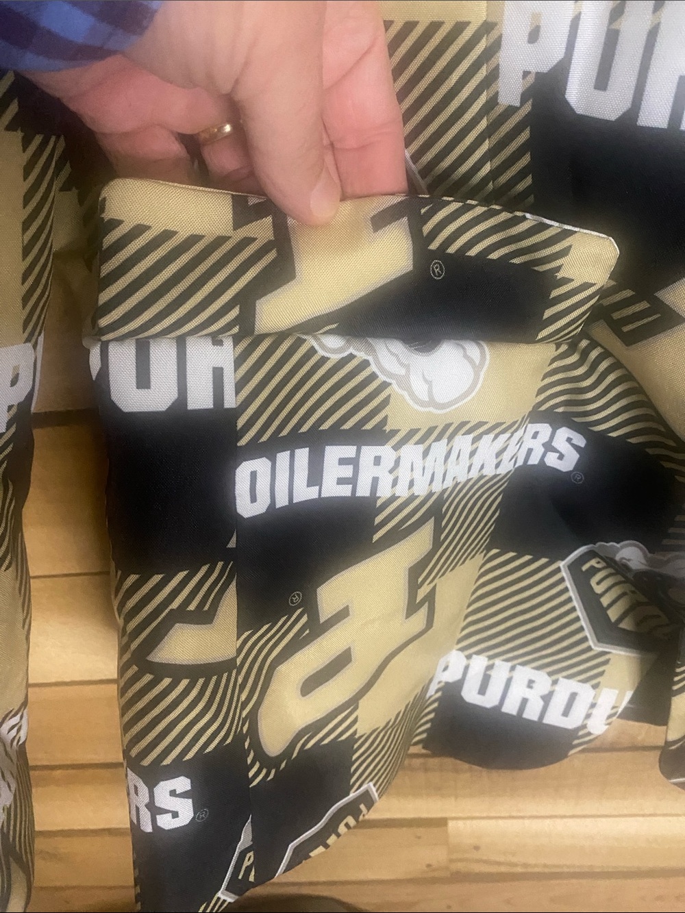 Top Drawer Purdue University Boilermakers Black & Gold Logo Blazer Jacket large - Picture 2 of 6